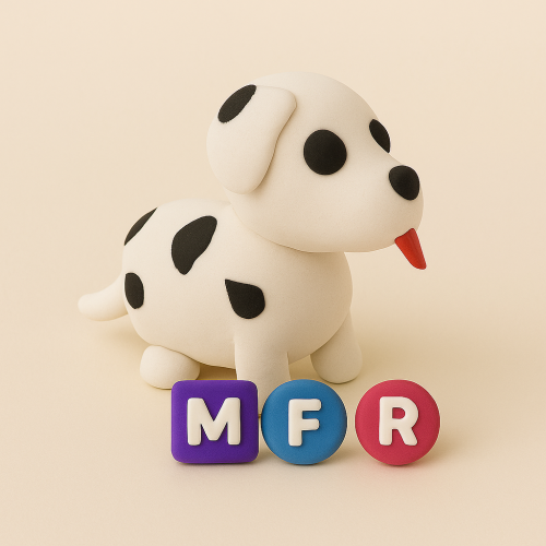 كلب ابيض ميقا