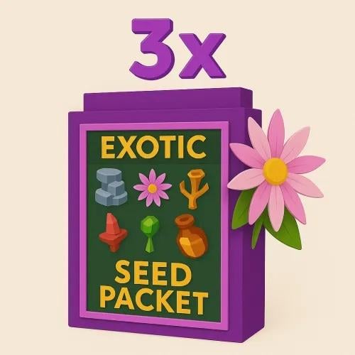 ٣ صناديق بذور ماب المزرعه-Seed pack