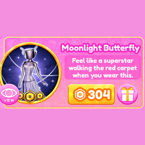 فراشة ضوء القمر - Moonlight Butterfly