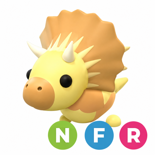 ديناصور بثلاث قرون نيون - NFR Triceratops