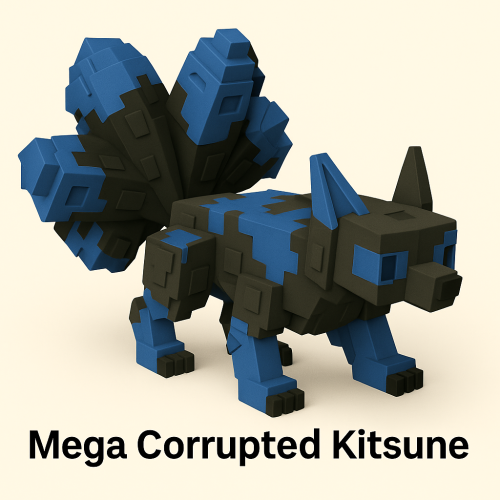الثعلب الاسود العملاق - Mega Corrupted Kitsune