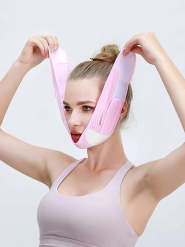 مشد الفك السلفي والوجه مناسب للشد والتنحيف والاستخ...