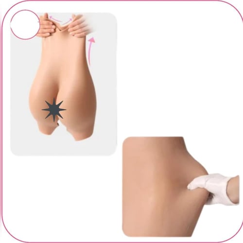 شورت سيليكون طبيعي لتنسيق الخفسات بخصر عالي متعددة...