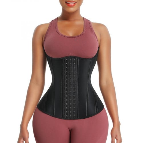 مشد الخصر حراري قوي مع 14 فولاذية داخلية