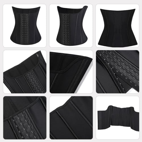 مشد الخصر حراري قوي مع 14 فولاذية داخلية