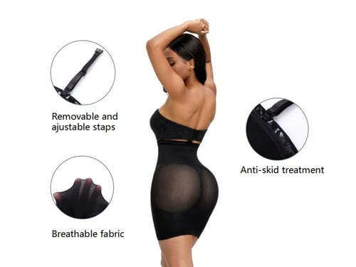 دانتيل يشد الخصر ويرفع المؤخرة