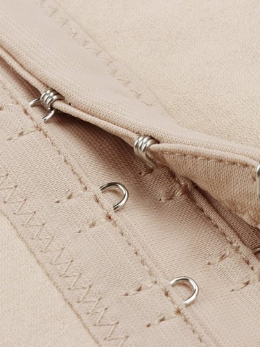 مشد كامل بلون البشرة 3 شنكل قابل للتعديل يغطي الظه...