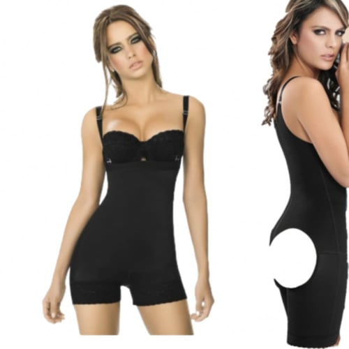 مشد كامل الجسم مفتوح من الخلف