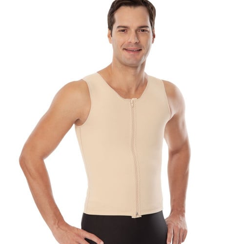 مشد البطن والتثدي رجالي لبعد عمليات شفط الدهون var...