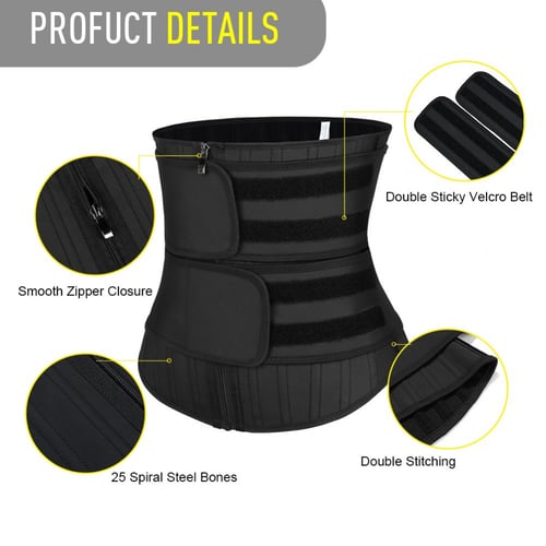 حزام لاتكس حراري من 25 فولاذية للثبات مزدوج