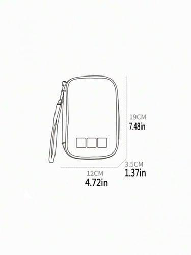 حقيبة تنظيم الكيبلات والادوات الشخصية ضد الماء