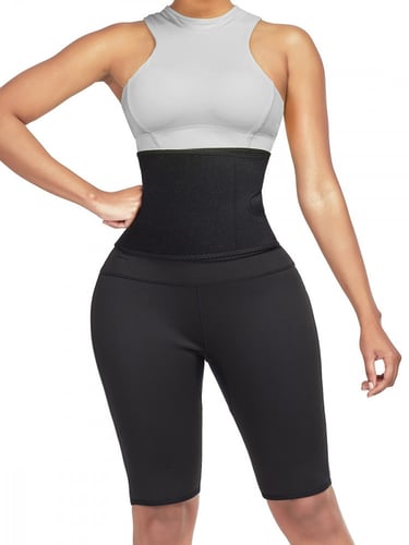 شورت حراري سحاب ولاصق لتنسيق جسم مثالي