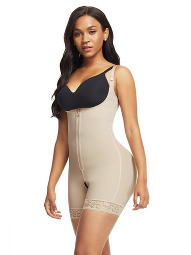 مشد كامل السيور قابلة للتعديل شنكار مع سحاب