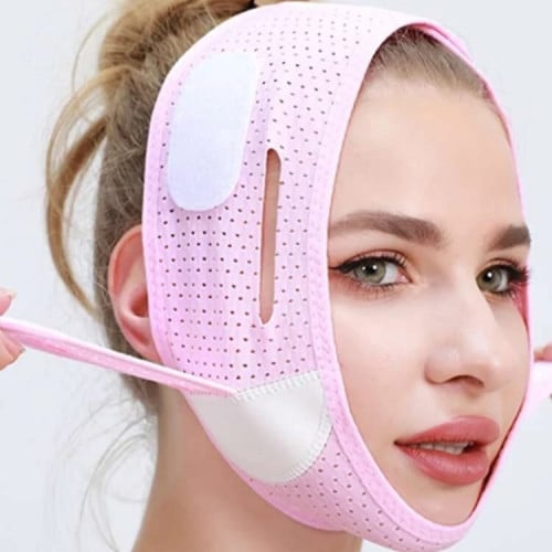 مشد الفك السلفي والوجه مناسب للشد والتنحيف والاستخ...