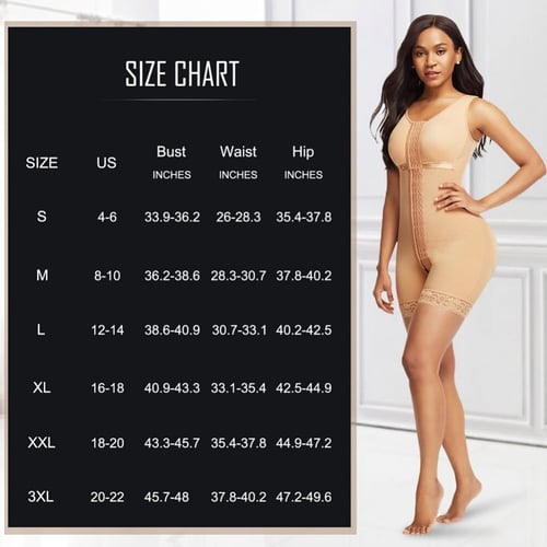 مشد كامل بشناكل امامية ودانتيل مع الصدر