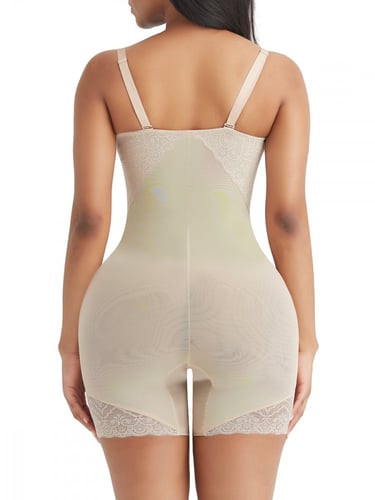 مشد تشكيل الجسم من الدانتيل اشرطة قابلة للتحكم