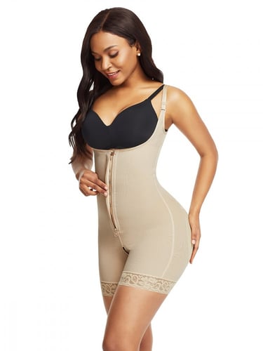 مشد كامل السيور قابلة للتعديل شنكار مع سحاب