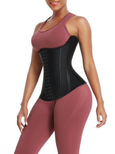 مشد الخصر حراري قوي مع 14 فولاذية داخلية