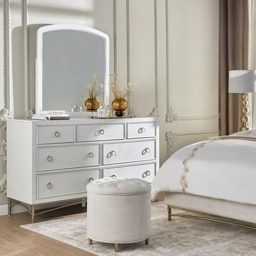 تسريحة مع وحدات تخزين