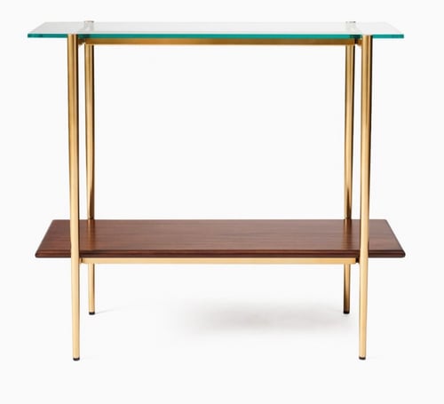 كونسول قهوه رفين 120*35 80