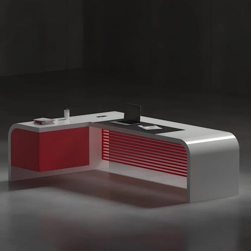 مكتب خشب طبيعي 200*70*70*80 سم