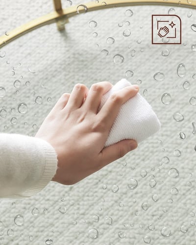 طاولة خدمة وزجاج