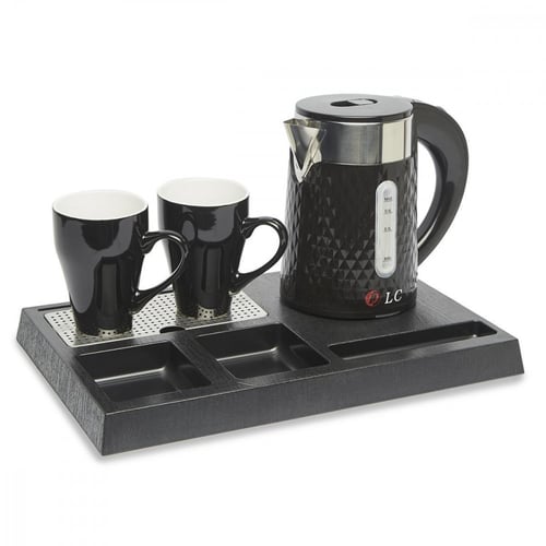 طقم غلاية ماء مع 2 كوب و قاعدة