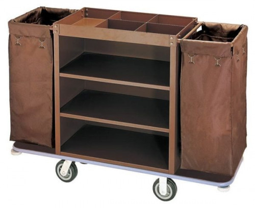 عربية نظافة ستيل اثنين كيس