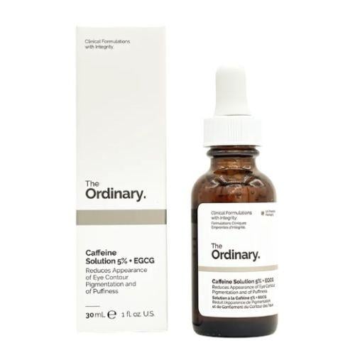 محلول الكافين 5% + اي جي سي جي من ذا اوردينري 30مل