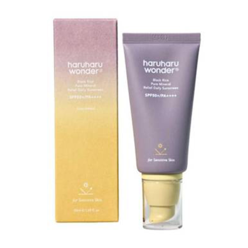 واقي شمس SPF50 بالأرز الأسود والمعادن النقية غير م...