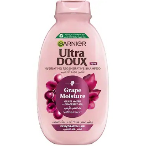 شامبو غارنييه ألترا دو بماء العنب لترطيب الشعر الج...