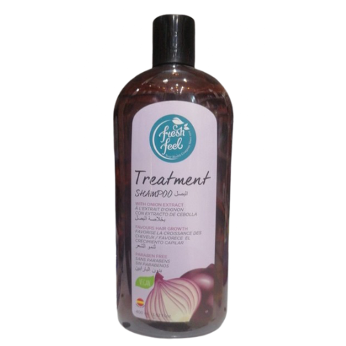 شامبو علاجي بخلاصة البصل من فريش فيل 400مل