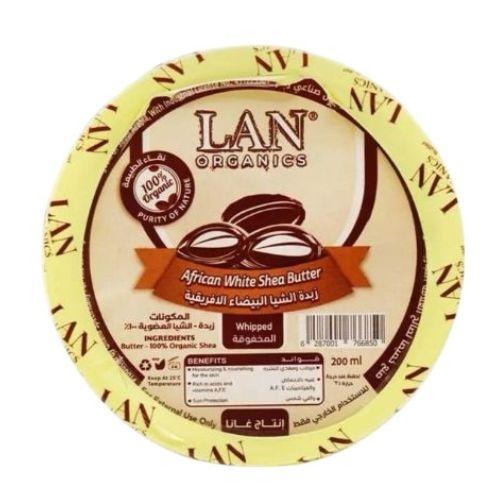 لان اورجانيكس زبدة الشيا البيضاء الأفريقية - 200 م...