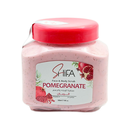 صنفرة بخلاصة الرمان من شفا 500 مل