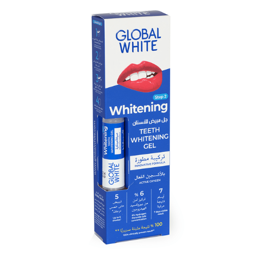 جل مبيض للأسنان من جلوبال وايت - 5مل
