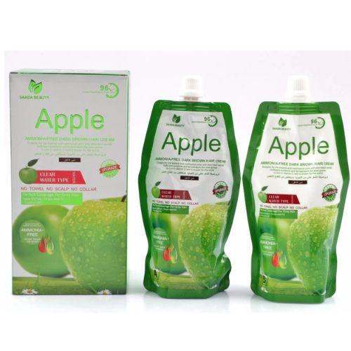 كريم صبغة الشعر بني غامق خالي من الامونيا مستخلص م...