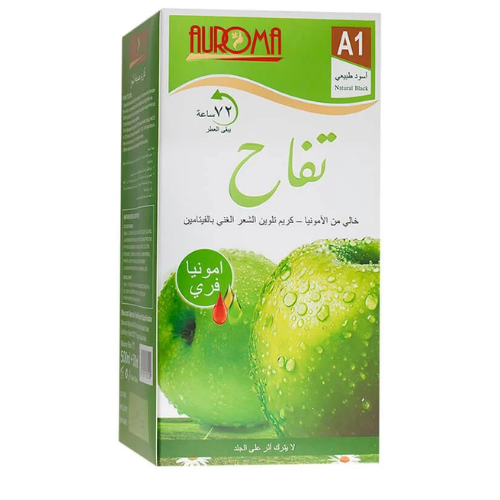 كريم صبغة الشعر من ابل - اسود طبيعي -500+500مل