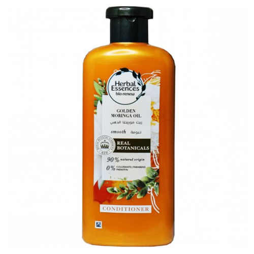 بلسم زيت المورينجا الذهبي المنعم 400 مل من هيربل إ...