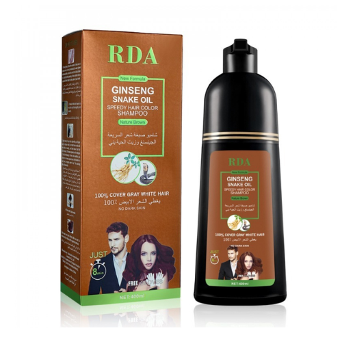 شامبو صبغة شعر ديسار بالجينسنغ وزيت الحية بني طبيع...