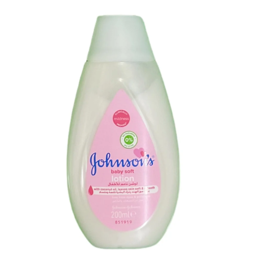 لوشن جونسون للأطفال بزيت جوز الهند200 مل