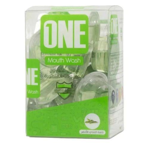 غسول الفم بالكبسولات المتطورة بنكهة الشاي الاخضر م...