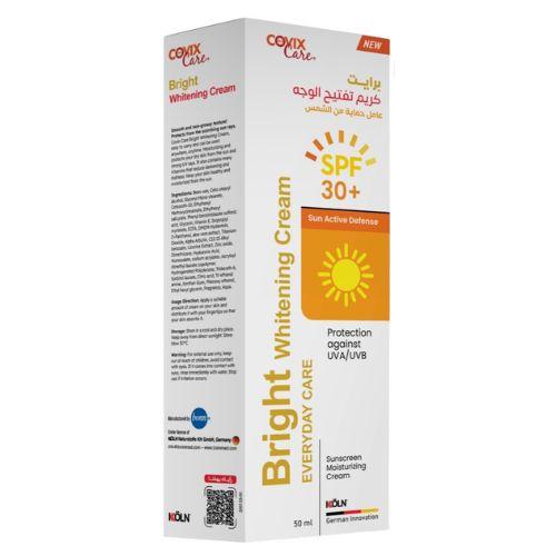 كريم تفتيح الوجة عامل حماية من الشمس برايت-50مل
