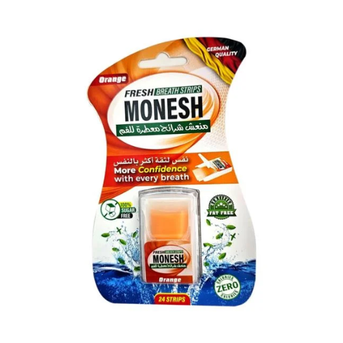 فريش شرائح معطرة للفم بنكهة البرتقال 24حبه