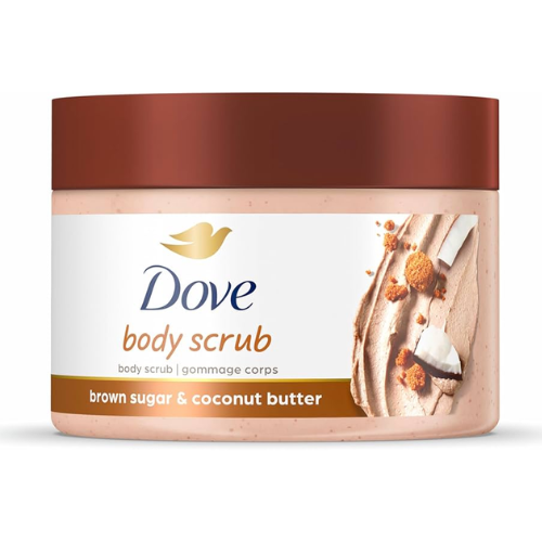 مقشر دوف للجسم، 298 جم، سكر بني وزبدة جوز الهند