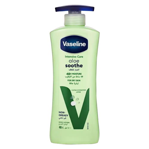 لوشن للجسم بخلاصة صبار الالوفيرا الملطف من فازلين...