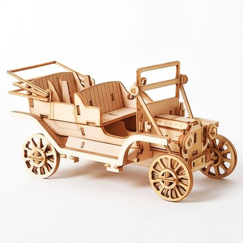 أحجية تركيبات خشبية ثلاثية الأبعاد