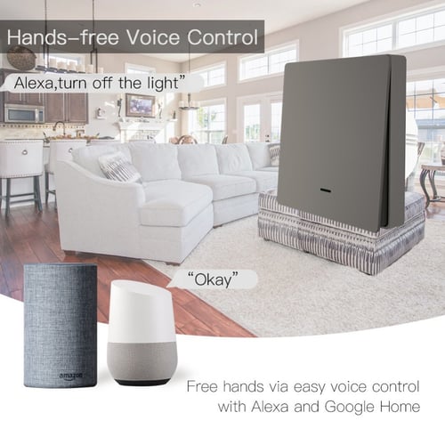 مفتاح ثنائي ذكي رصاصي