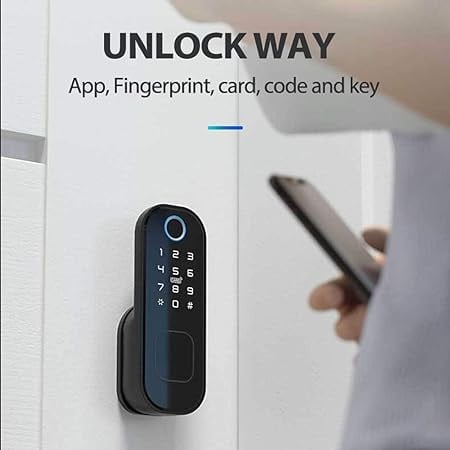 قفل باب خارجي وداخلي ذكي