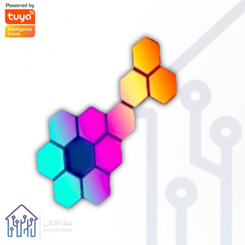 اضاءة جدارية تفاعلية 10 قطع