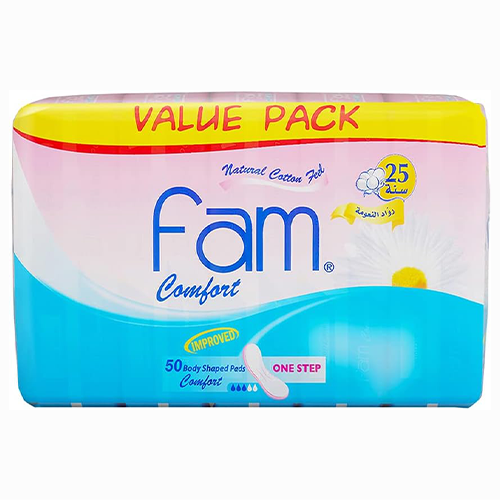 فام فوط صحية كومفورت-50 قطعة